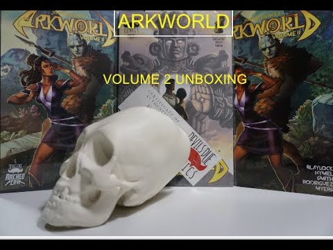 Arkworld Volume #2 (unboxing) paracas skull