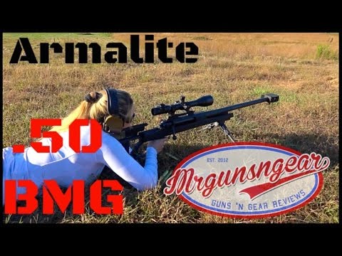 Armalite AR-50 .50 BMG Bolt Action Rifle Review (HD)