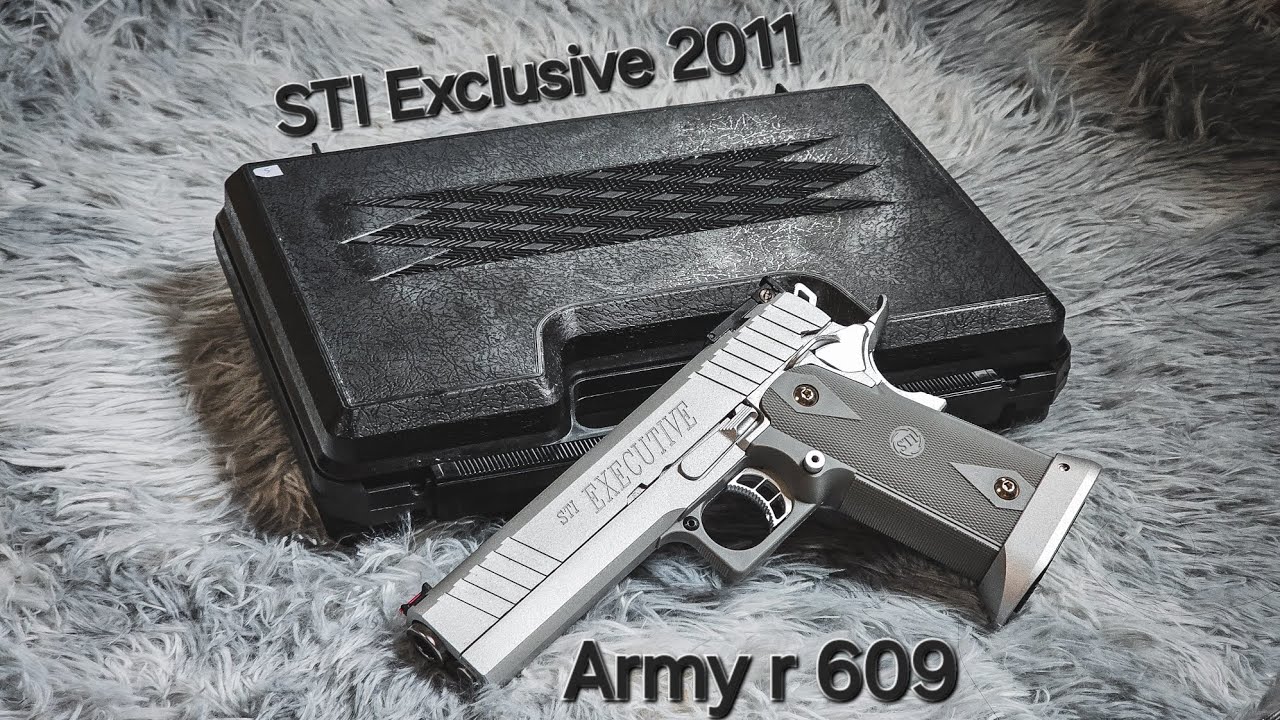 Army r 609 STI Exclusive 2011 😍❤️‍🔥#airsoft #1911 #2011 #Gun