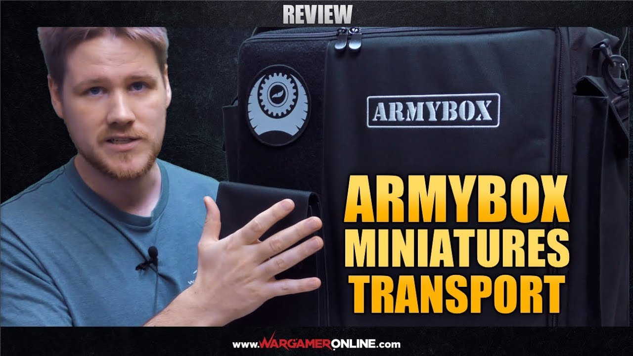 Armybox Miniatures Transport Review