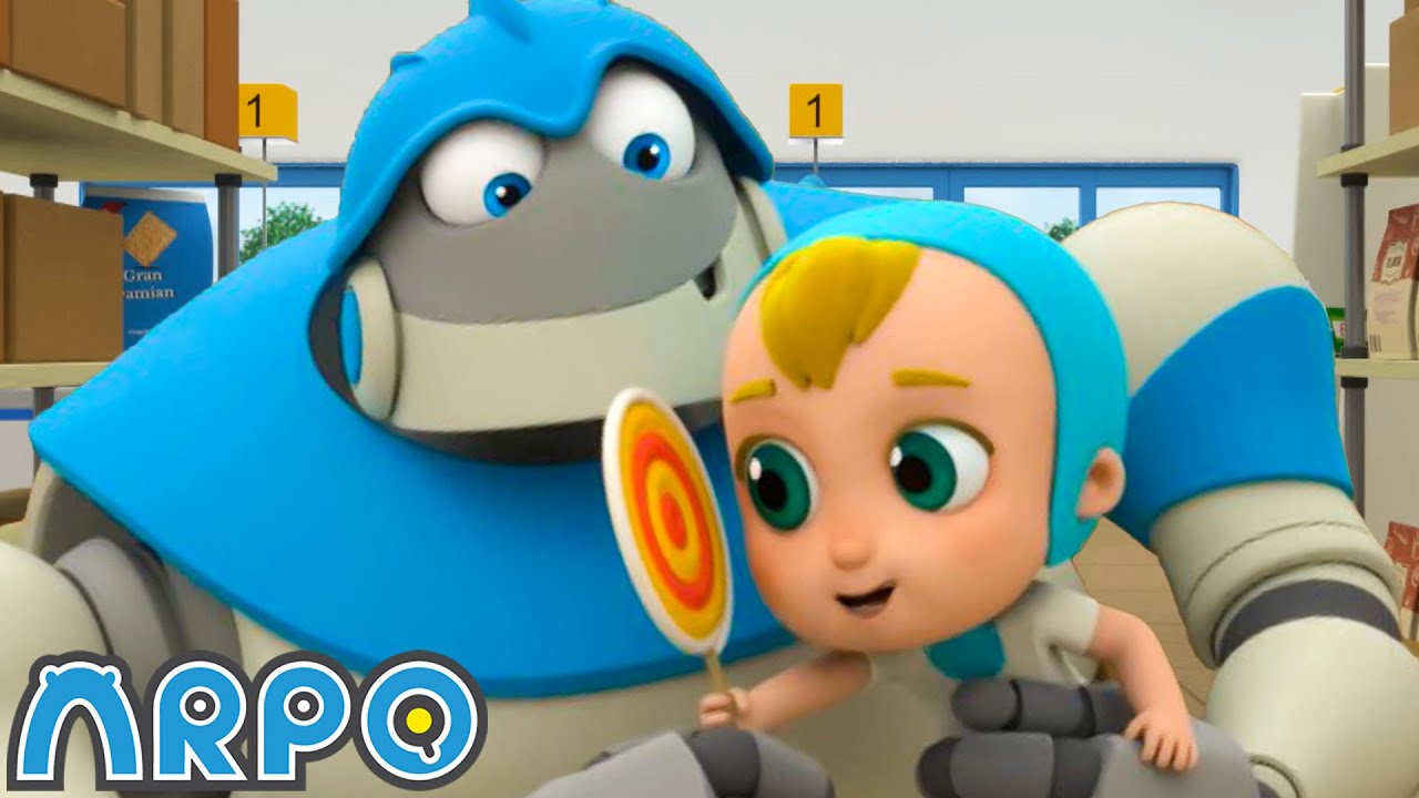 ARPO Gets Baby Daniel a GIANT Popsicle! | 2 HOURS OF ARPO! | Funny Robot Cartoons for Kids!