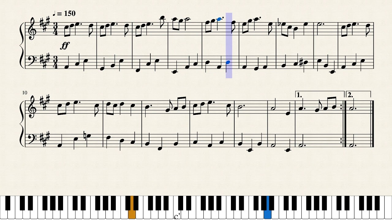 Arrangement: Super Mario All-Stars Title Screen Music (Simplified)