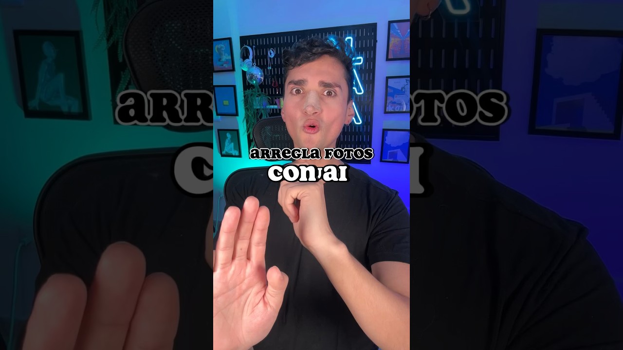Arregla tus fotos con AI 👐