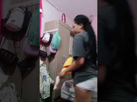 arrumando meu quarto