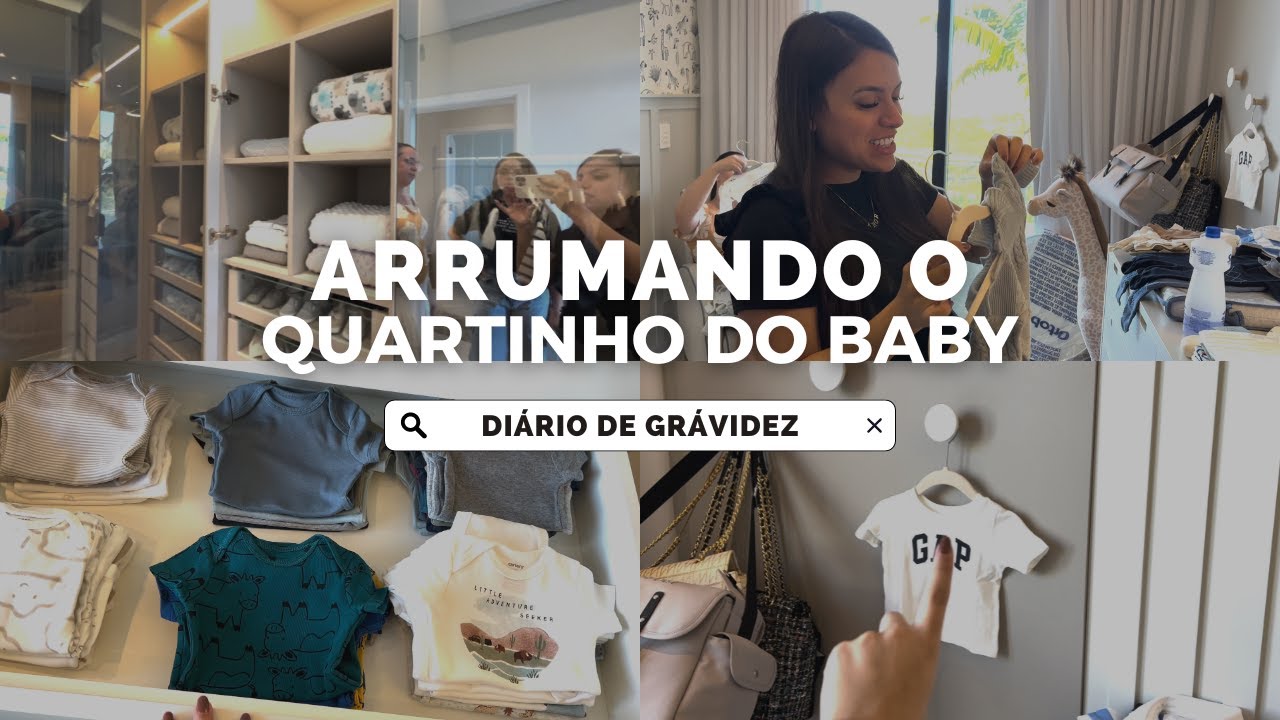 ARRUMANDO O QUARTO DO BEBÊ - CÔMODA, ROUPINHAS, HIGIENE PESSOAL 👶🏼