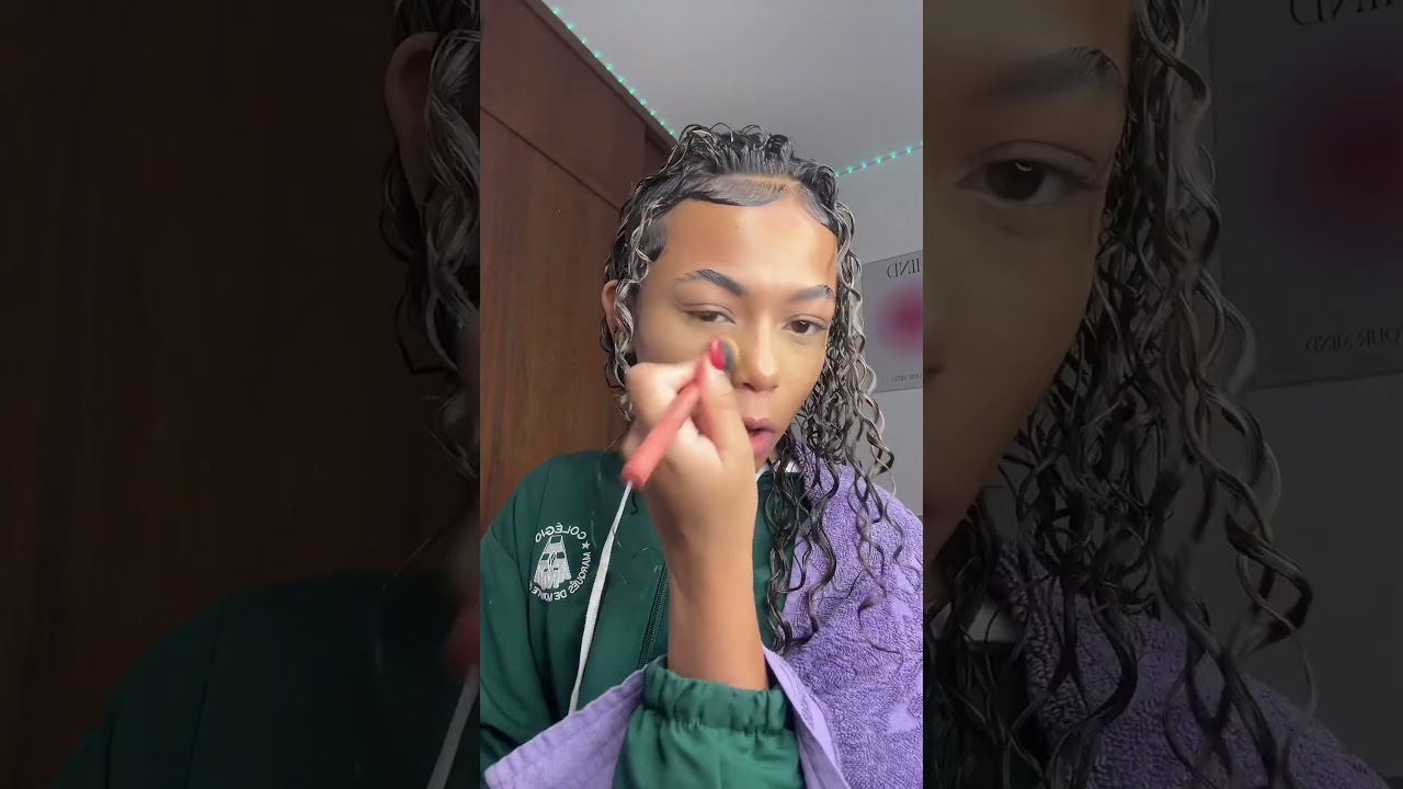 arrume-se comigo para ir à escola 🏫🎀💥 #arrumesecomigo #grwm #escola #bbiamarall