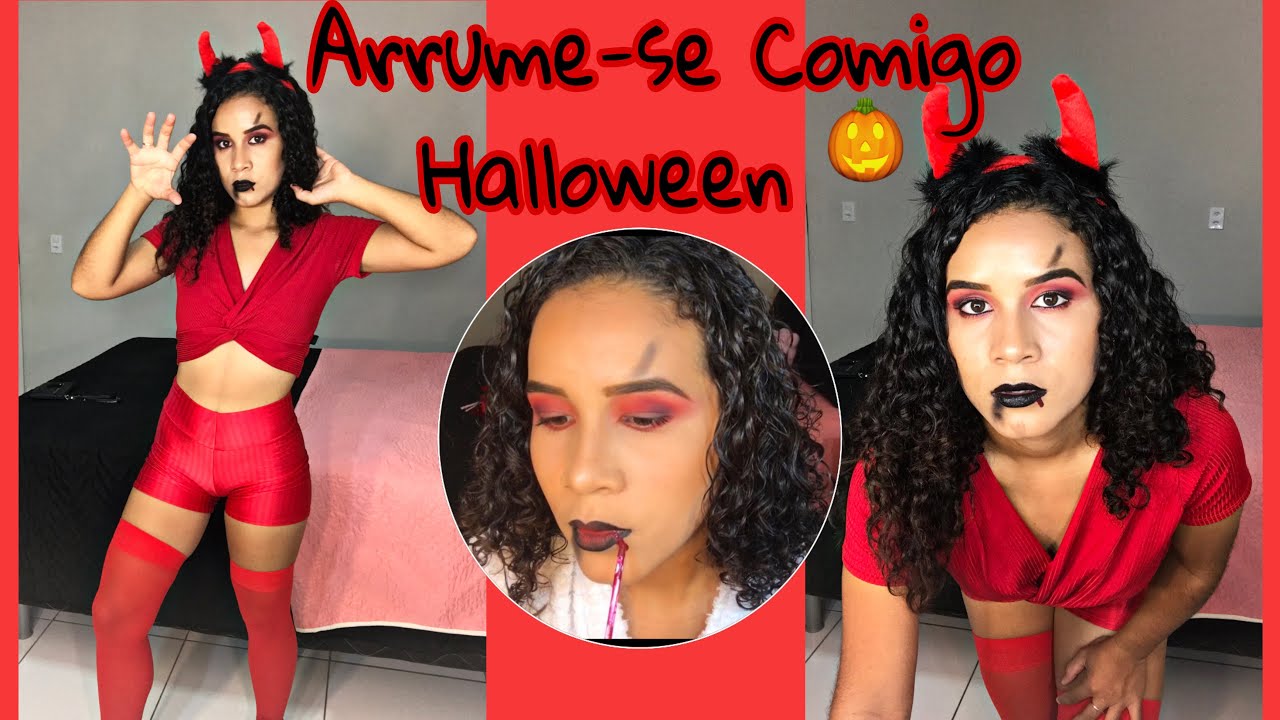 Arrume-se comigo para o Halloween