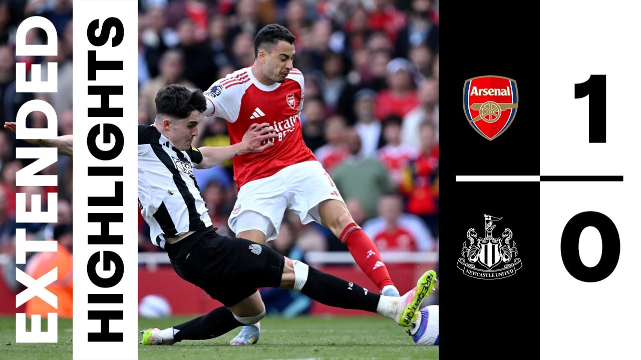 Arsenal 1 Newcastle United 0 | EXTENDED Premier League Highlights