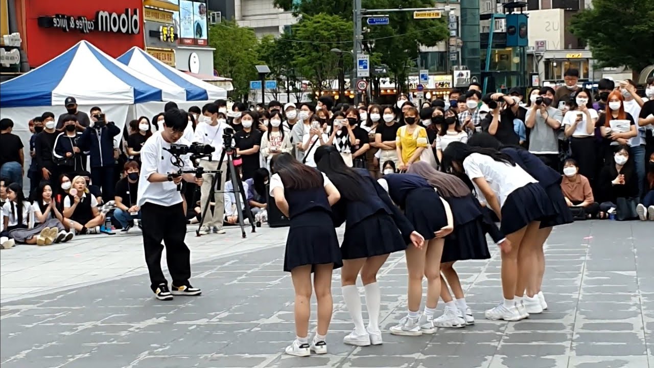 ARTBEAT. FANTASTIC FIRST SINCHON BUSKING & FILMING SKETCH.