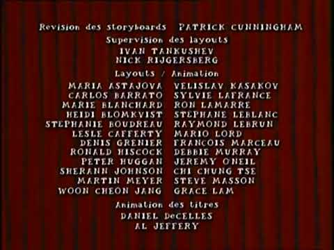 Arthur Credits (French)