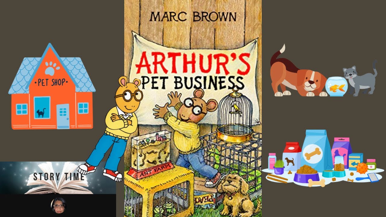 🐸Arthur’s Pet Business, an Arthur Adventure, by Marc Brown, a children’s story, read aloud