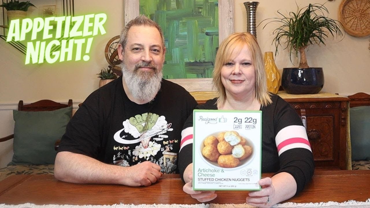 ARTICHOKE AND CHEESE STUFFED CHICKEN NUGGETS REVIEW