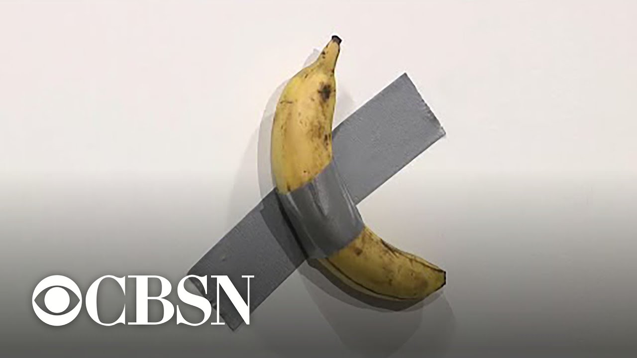 Artist sells banana duct-taped to wall for $120,000 at Art Basel