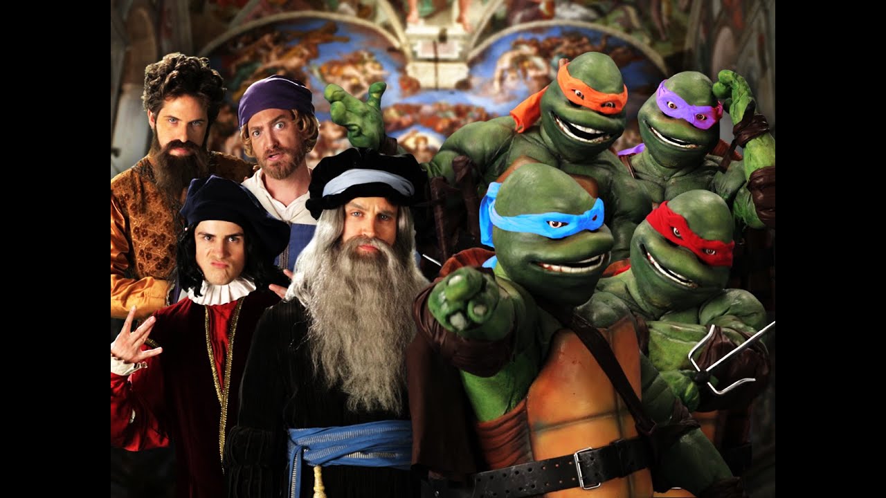 Artists vs TMNT. Epic Rap Battles of History