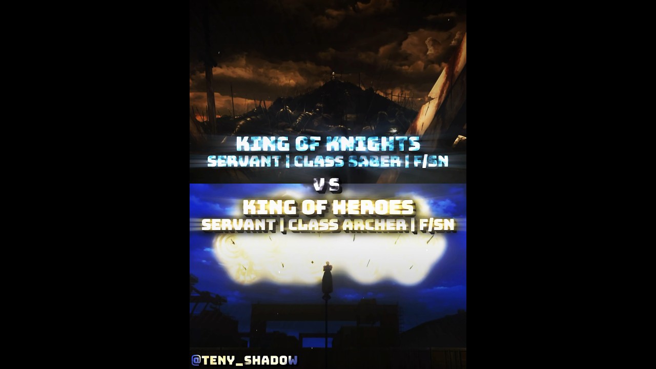 Artoria Pendragon vs Gilgamesh