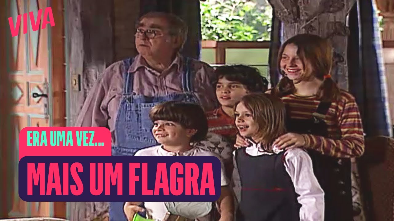 AS CRIANÇAS FLAGRAM ÁLVARO E MADALENA SE BEIJANDO | ERA UMA VEZ | MELHOR DO DIA