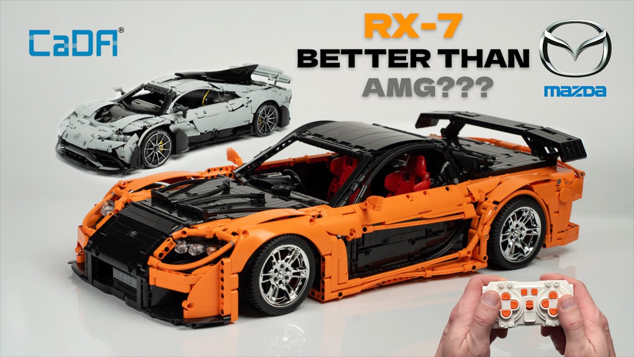 As good as Lego! - CaDA Mazda RX-7 Review