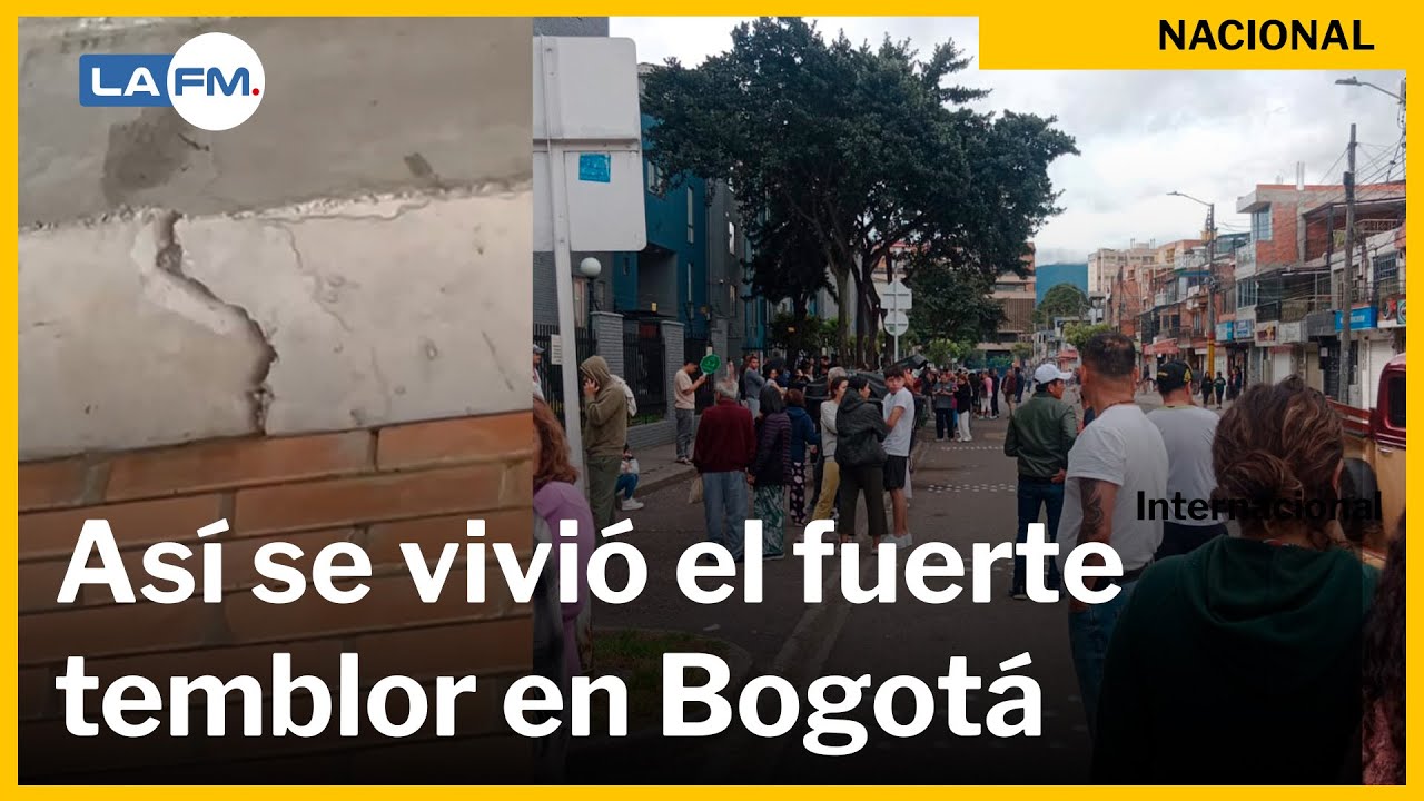 Así se sintió el temblor de magnitud 6.5 con epicentro en Paratebueno, Cundinamarca