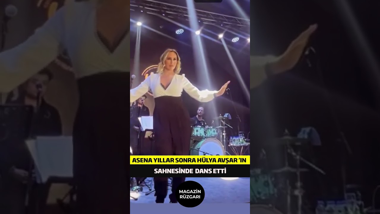 Asena Yıllar Sonra Hülya Avşar 'ın Sahnesinde Dans Etti