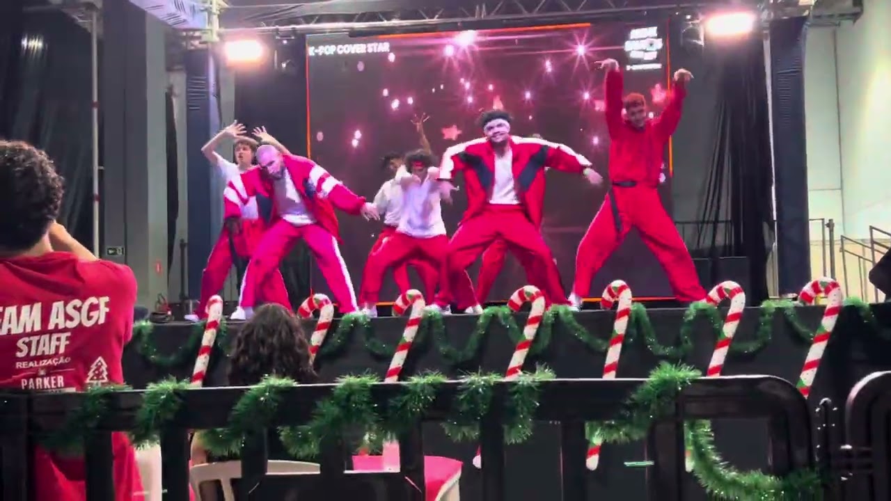 ASGF XMAS KPOP COVER STAR GRUPO: END - Red Sun - Xikers