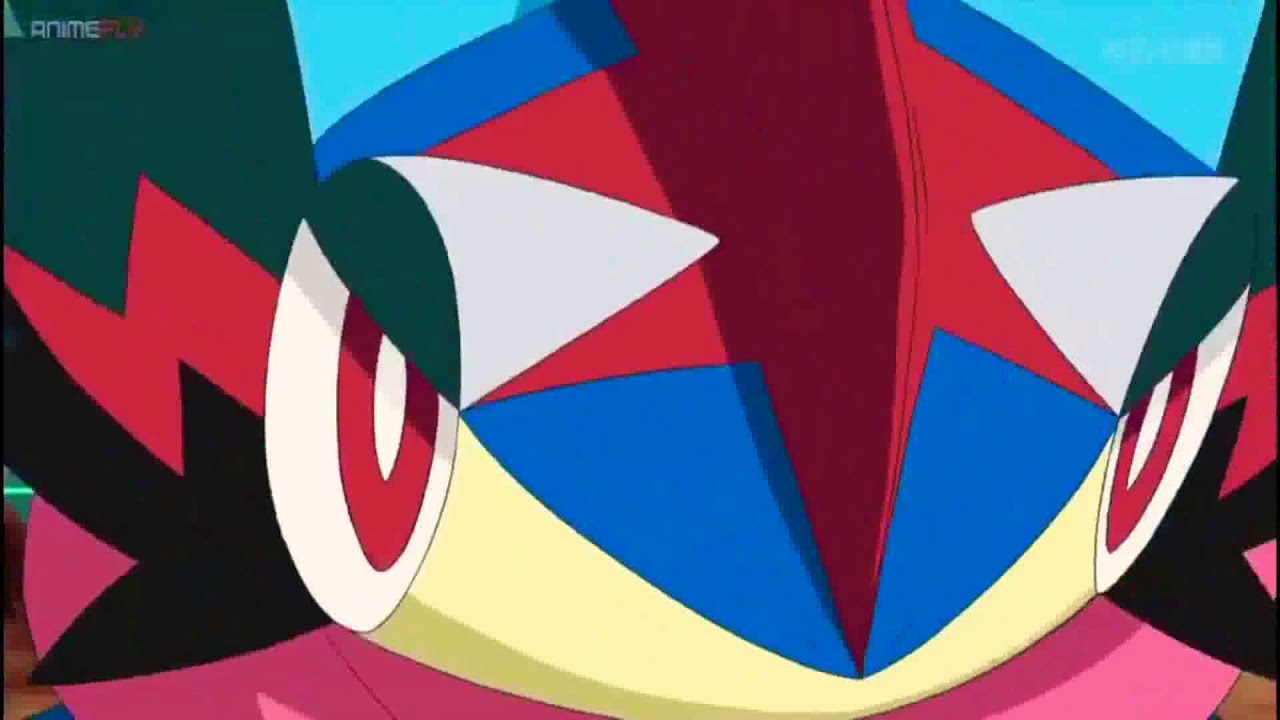 Ash Greninja vs Mega Sceptile Japanese