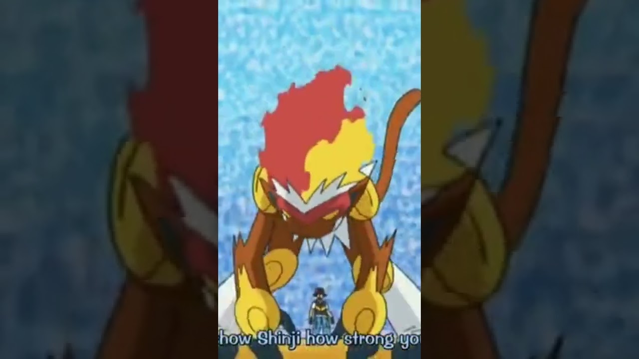 Ash' Infernape blaze ability 🥶 #pokemon #infernape