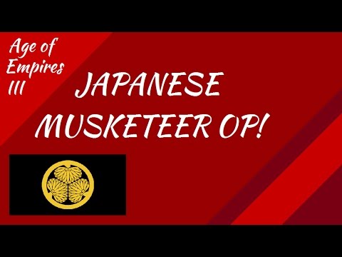 Ashigaru Musketeer OP! AoE III