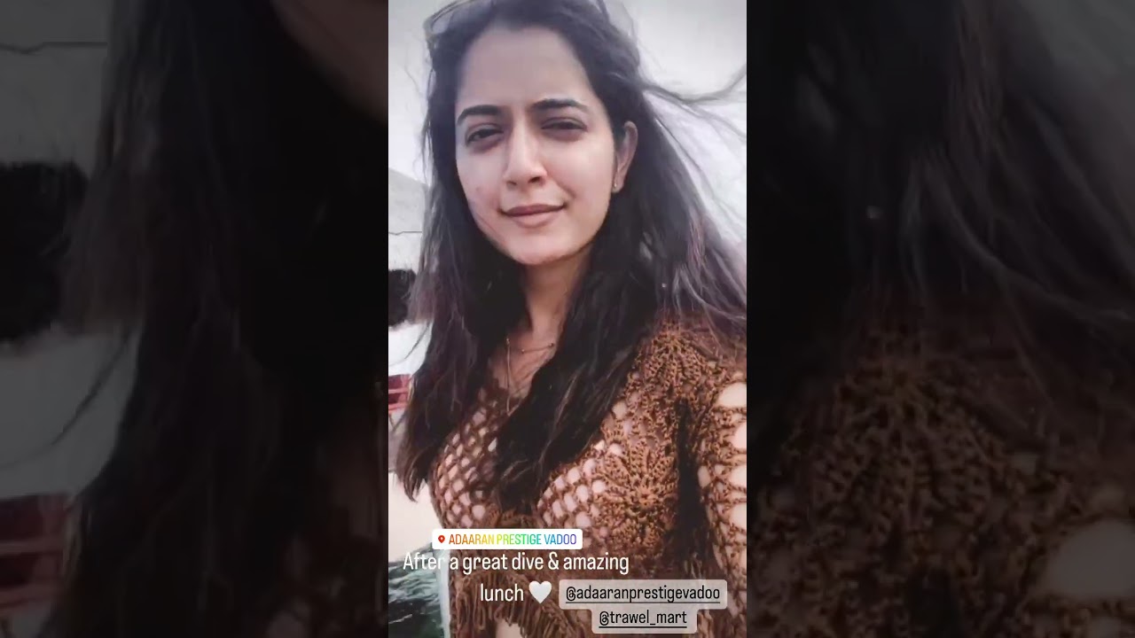 *ASHIKA RANGANATH* | HOT BOOBS | BODY SHOW | KANNADA ACTRESS | SANDALWOOD| MALDIVES |