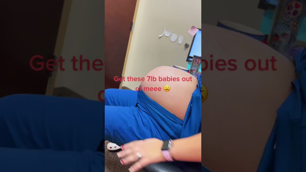 ashleehernandez19 37 weeks pregnant with twins