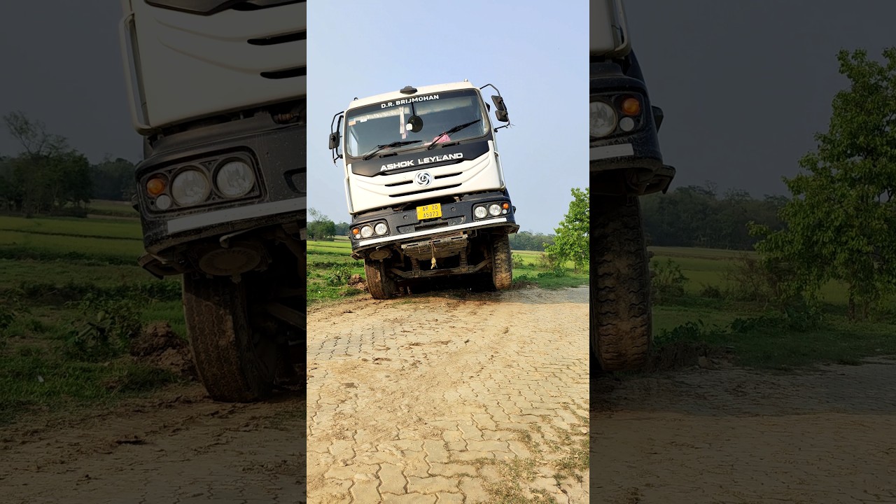ASHOK LEYLAND 🧐🚛🧐#damper #case #excavator #tractor