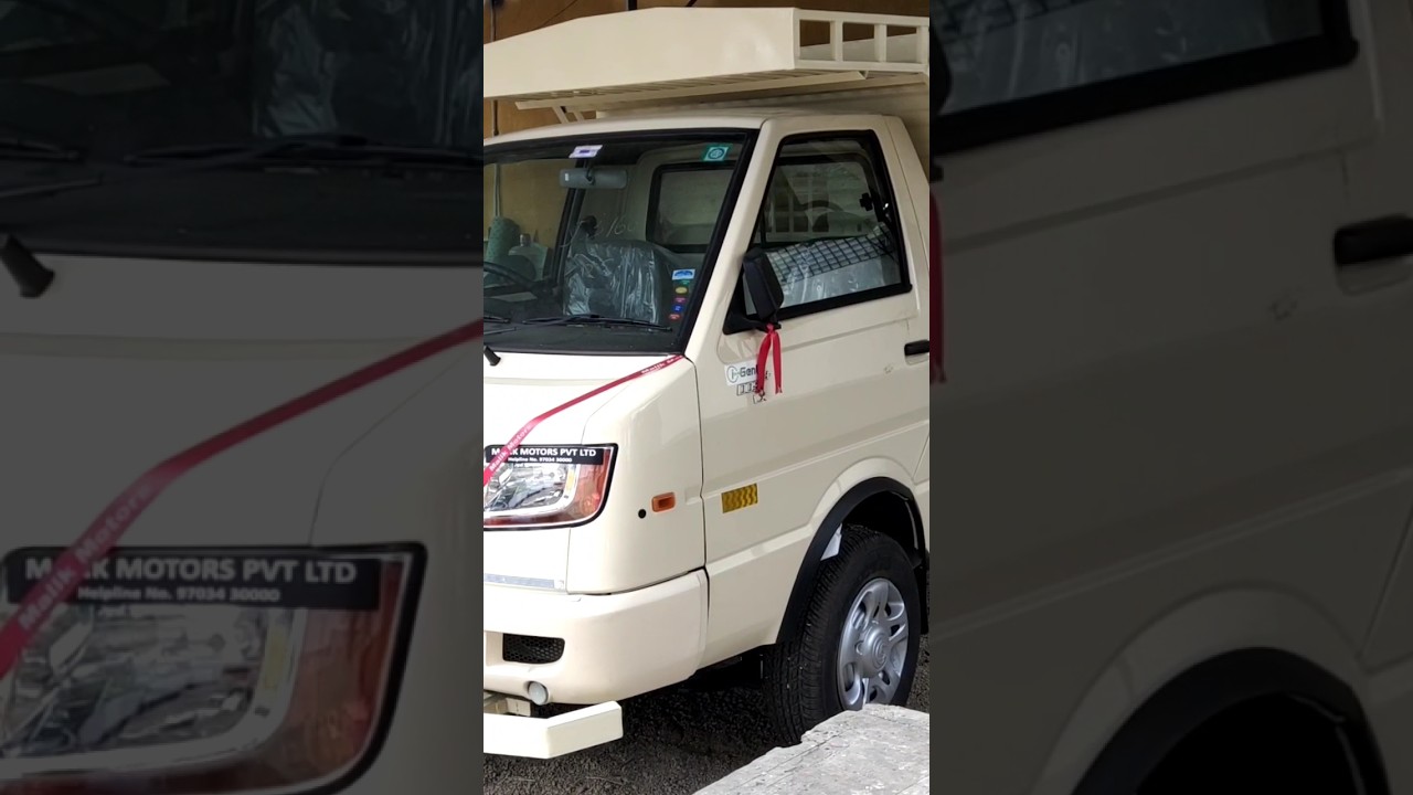 Ashok Leyland Dost Plus front shot bumper plane normal hitech body and new model 2023
