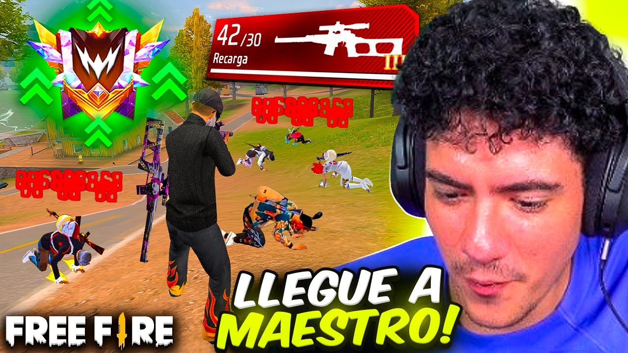 ASI FUE COMO LLEGUE A MAESTRO USANDO LA VSS EN EL MAPA NUEVO DE FREE FIRE - TheDonato