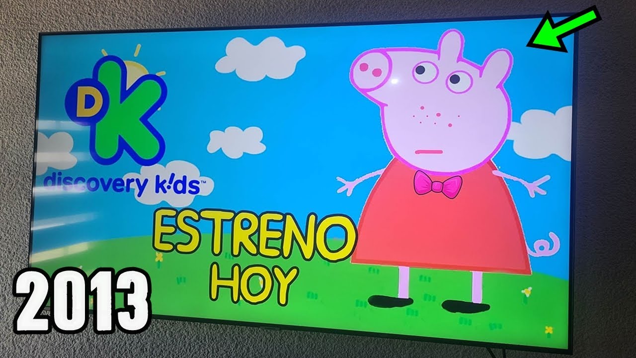 ASI FUE EL DIA QUE PEP⅌A LLEGÓ a DISCOVERY KIDS