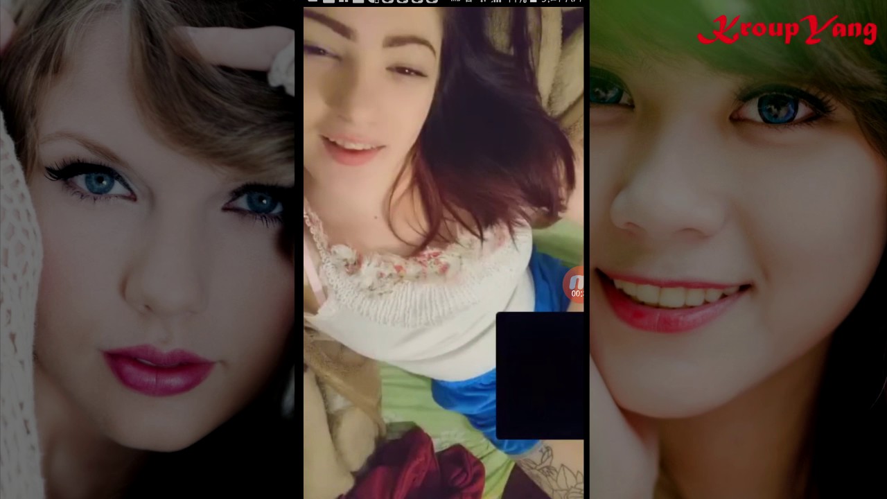 Asian cute couple chatting on bigo live#2
