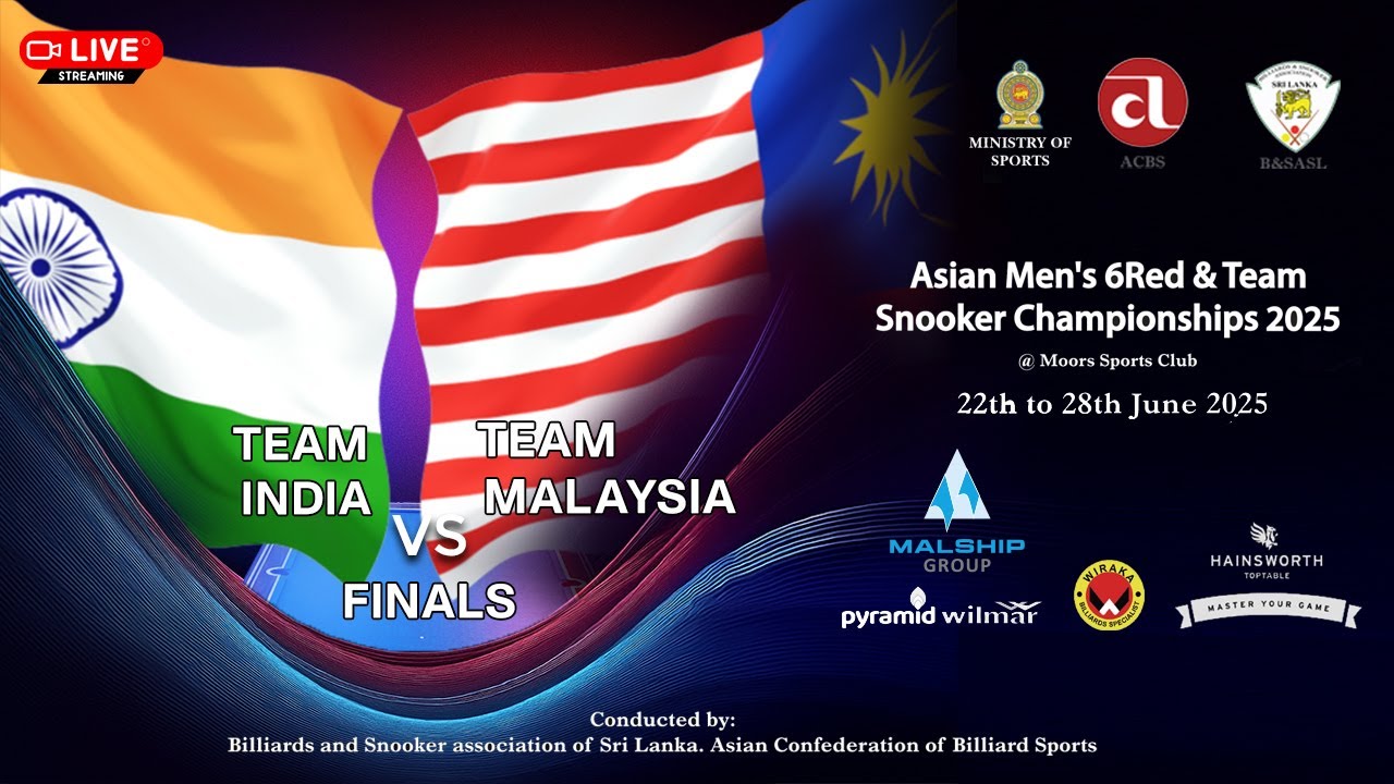 ASIAN MEN'S TEAM  SNOOKER CHAMPIONSHIP 2025 GRAND FINAL