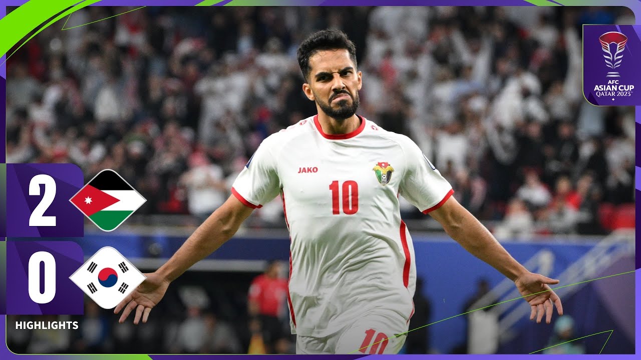 #AsianCup2023 | Semi-final : Jordan 2 - 0 Korea Republic