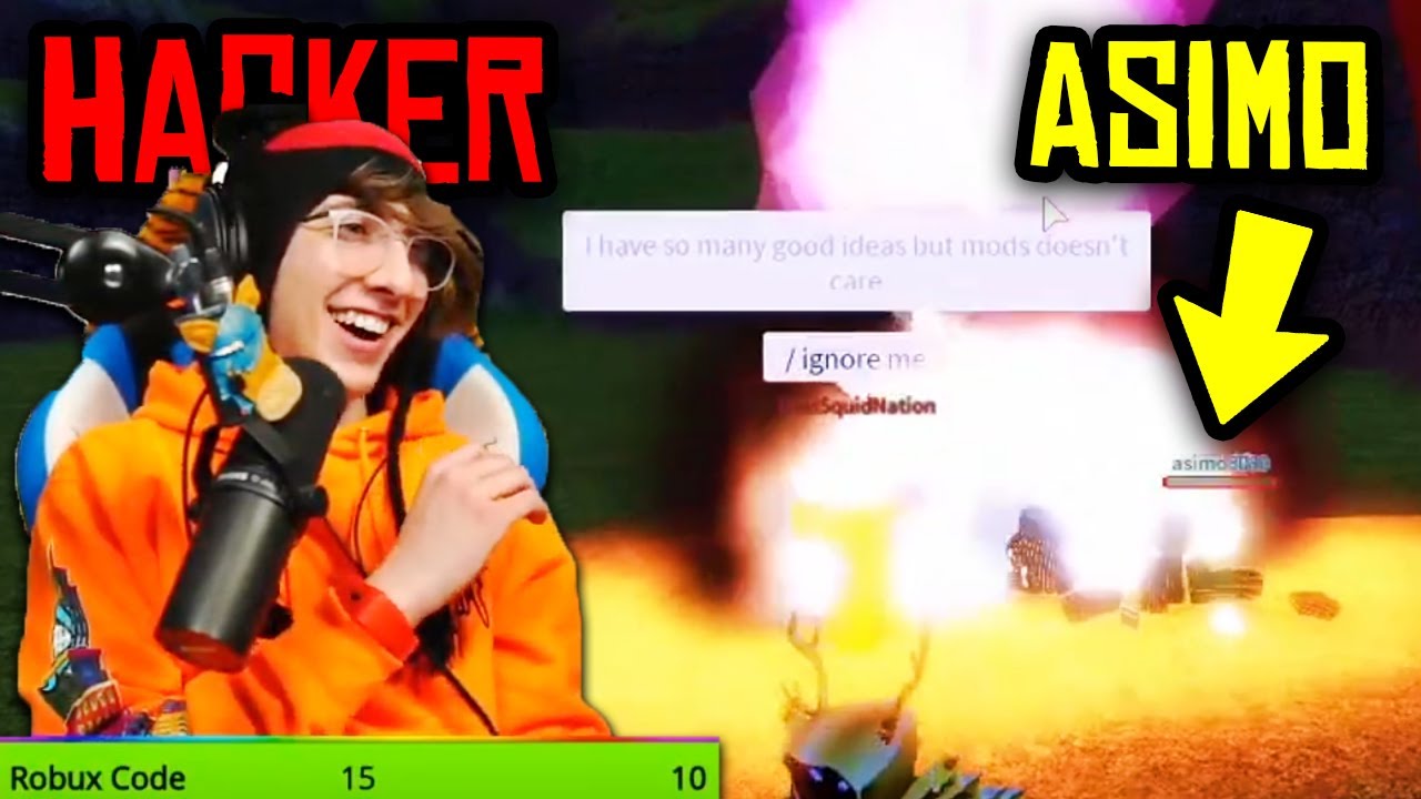 Asimo3089 Gets HACKED On My Live Stream! (Asimo vs Hacker) | Roblox Jailbreak