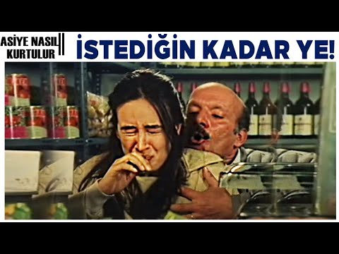 Asiye Nasıl Kurtulur Türk Filmi | Bakkal'dan, Asiye'ye Uygunsuz Hareket!