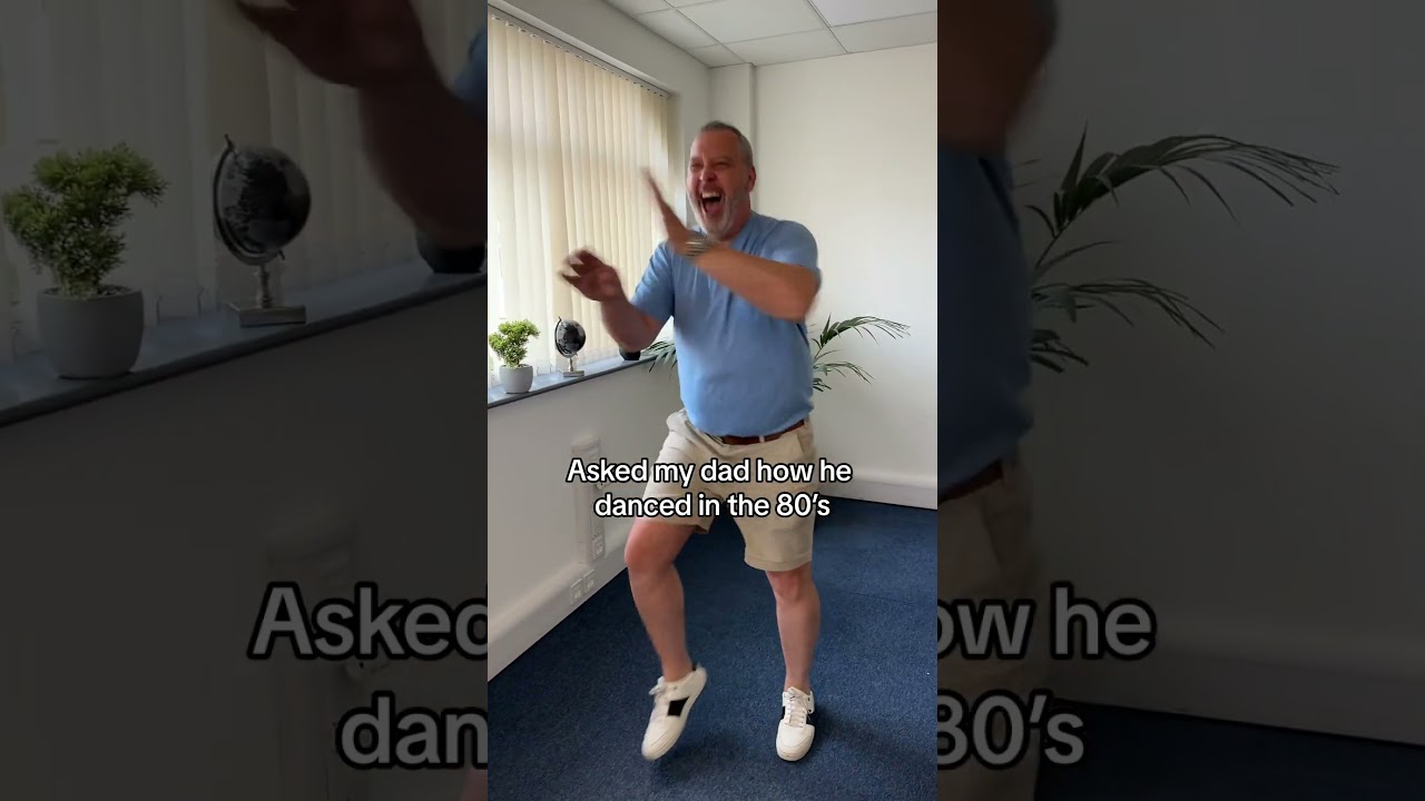 Asked my dad how he danced in the 80’s
