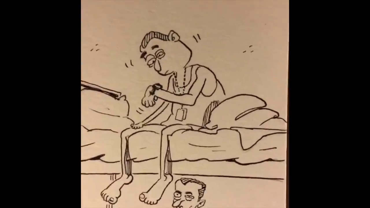 Askerlik Anısı Karikatür (Tekden Gelmiş)