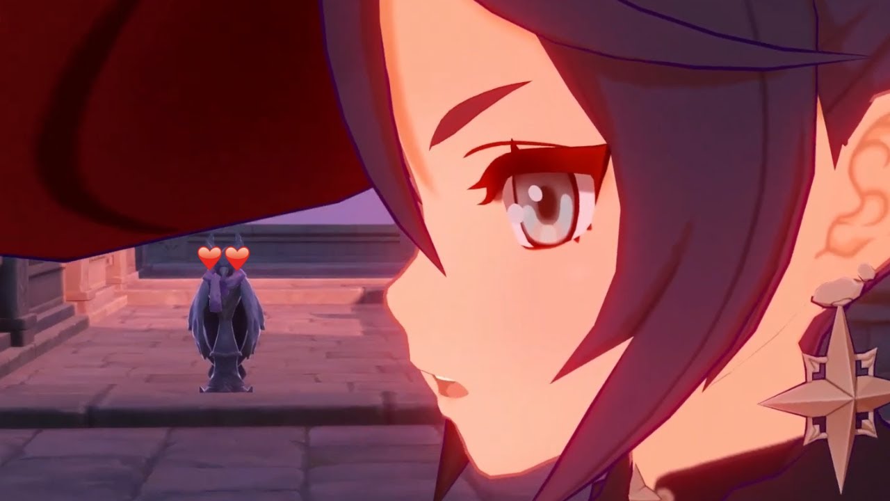Ask-Me-For-Directions Arnold simps HARD for Mona | Genshin Impact