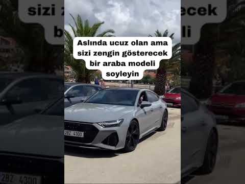 Aslında ucuz olan ama sizi zengin gösterecek bir araba modeli söyleyin?