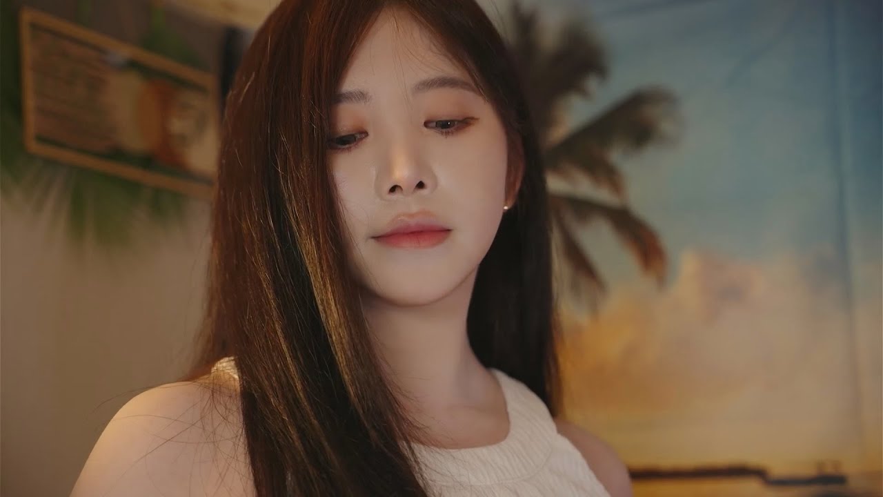 한국어ASMR 시원하게 잠드는 여름밤의 하와이🌴누워서 받는 코코넛 오일 릴렉싱 마사지 & 트로피컬 음료 만들기