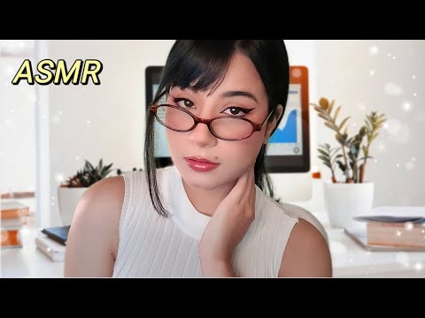 ASMR | CHEFE CIUMENTA TE PROMOVE DE CARGO 🖊️📃 (voz suave)