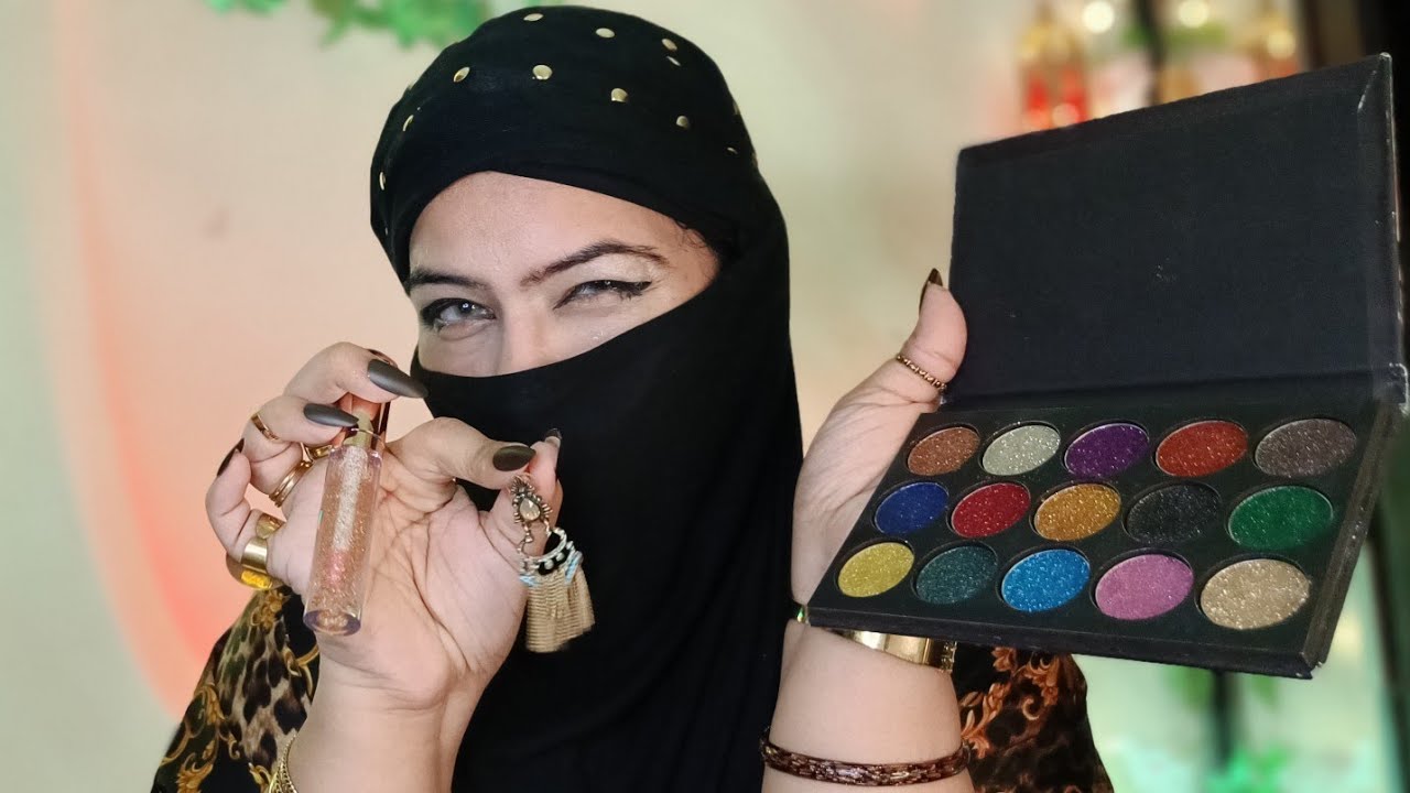 🤑ASMR - Crazy Rich Aunt doing your Party makeup💄(ROLEPLAY) (fake arabic accent)😅