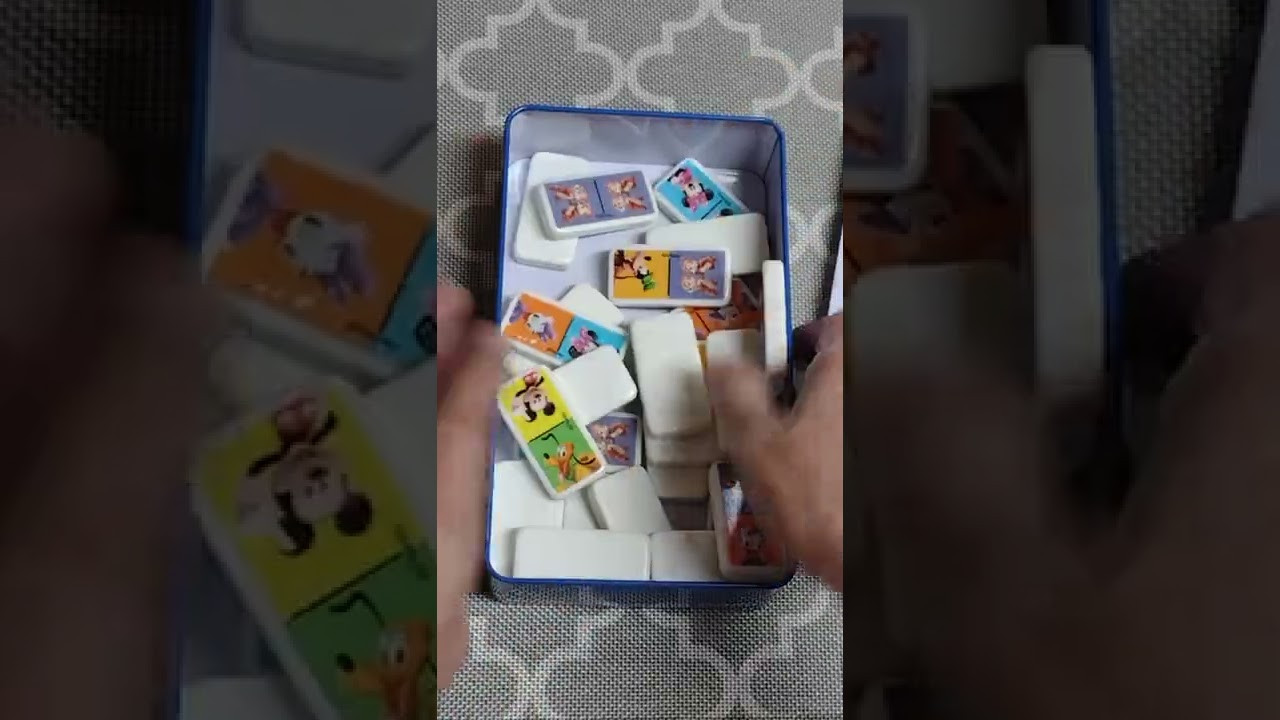 #ASMR | Disney Domino Game | #asmrsounds | #asmrsatisfying | #shorts | #shortsvideo |vlog #553|