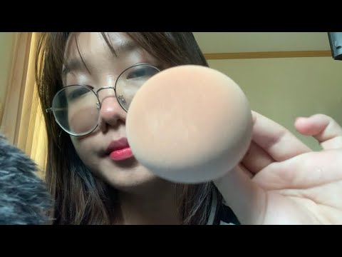 ASMR // Doing your Makeup for school📚~