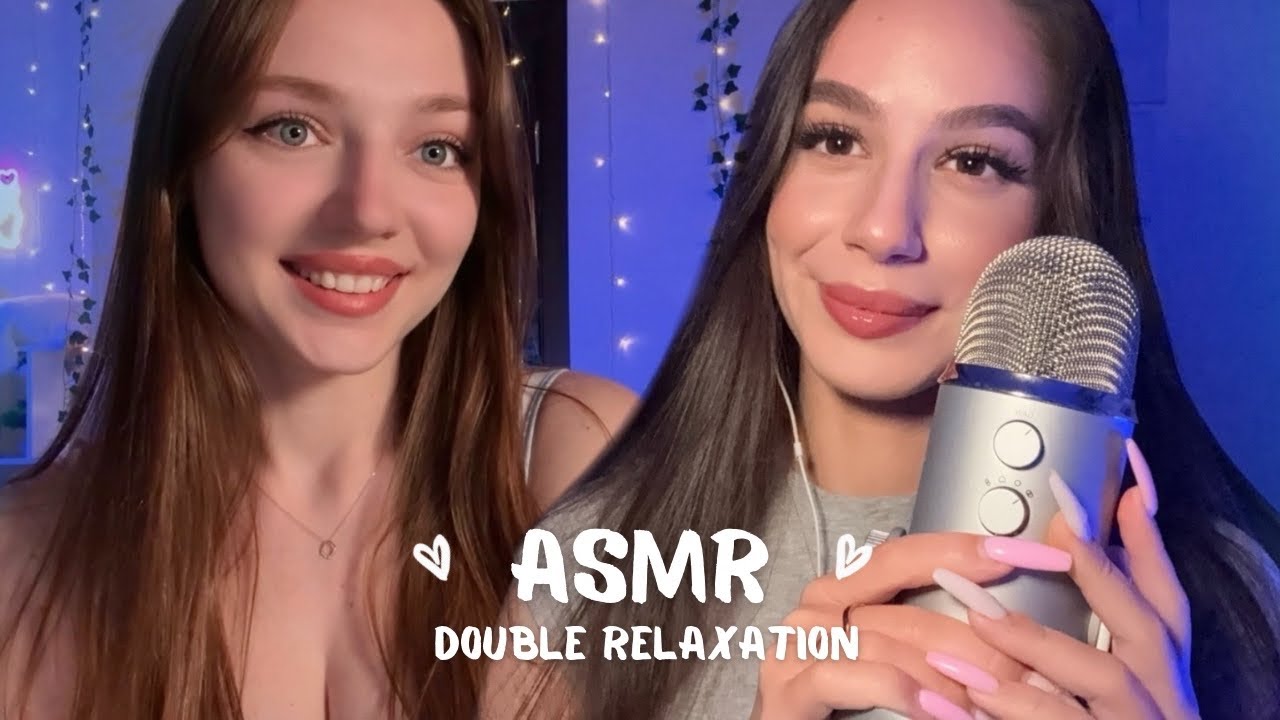 ASMR 😴 DOUBLE RELAXATION with Raccoon ASMR 🦝