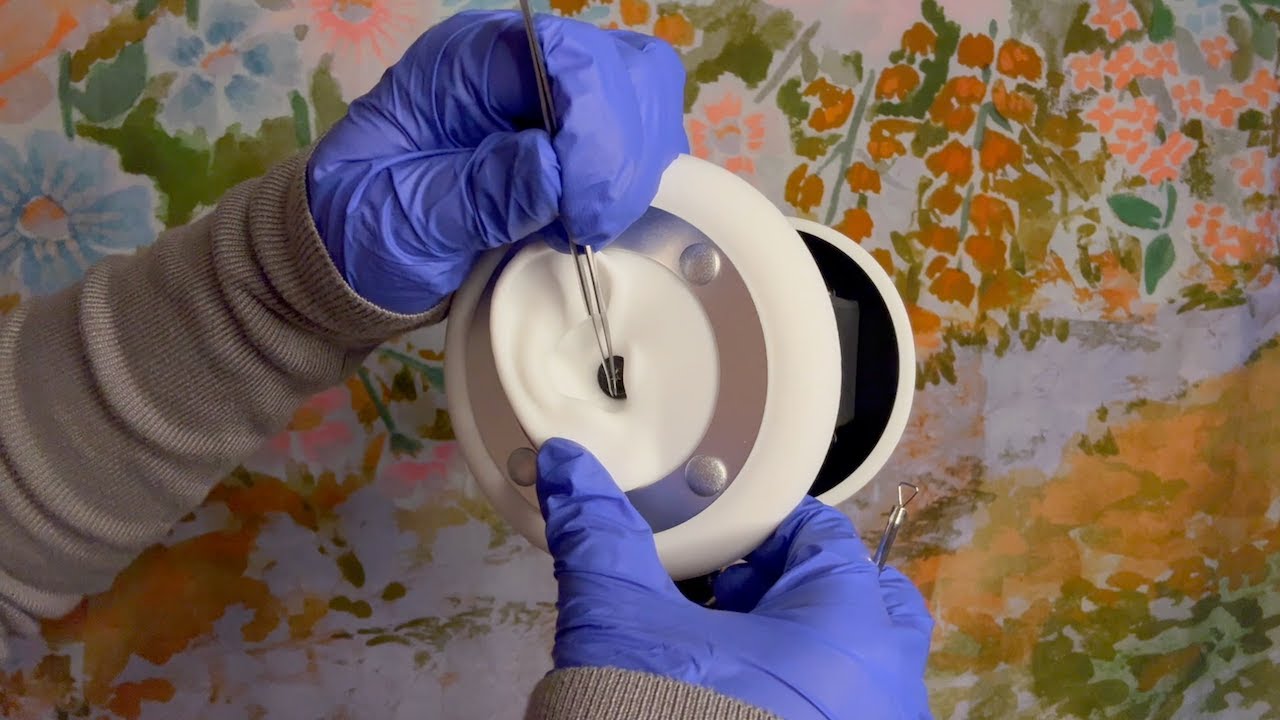 ASMR | Friendly Nurse Deep Cleans Your Ears -  Visual Triggers, Picking, Otoscope, Soft Chatting