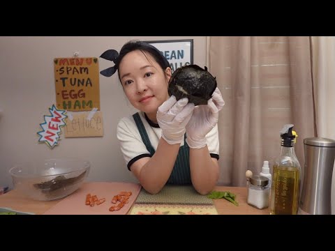 ASMR  Korean Food Role Play (soft spoken)